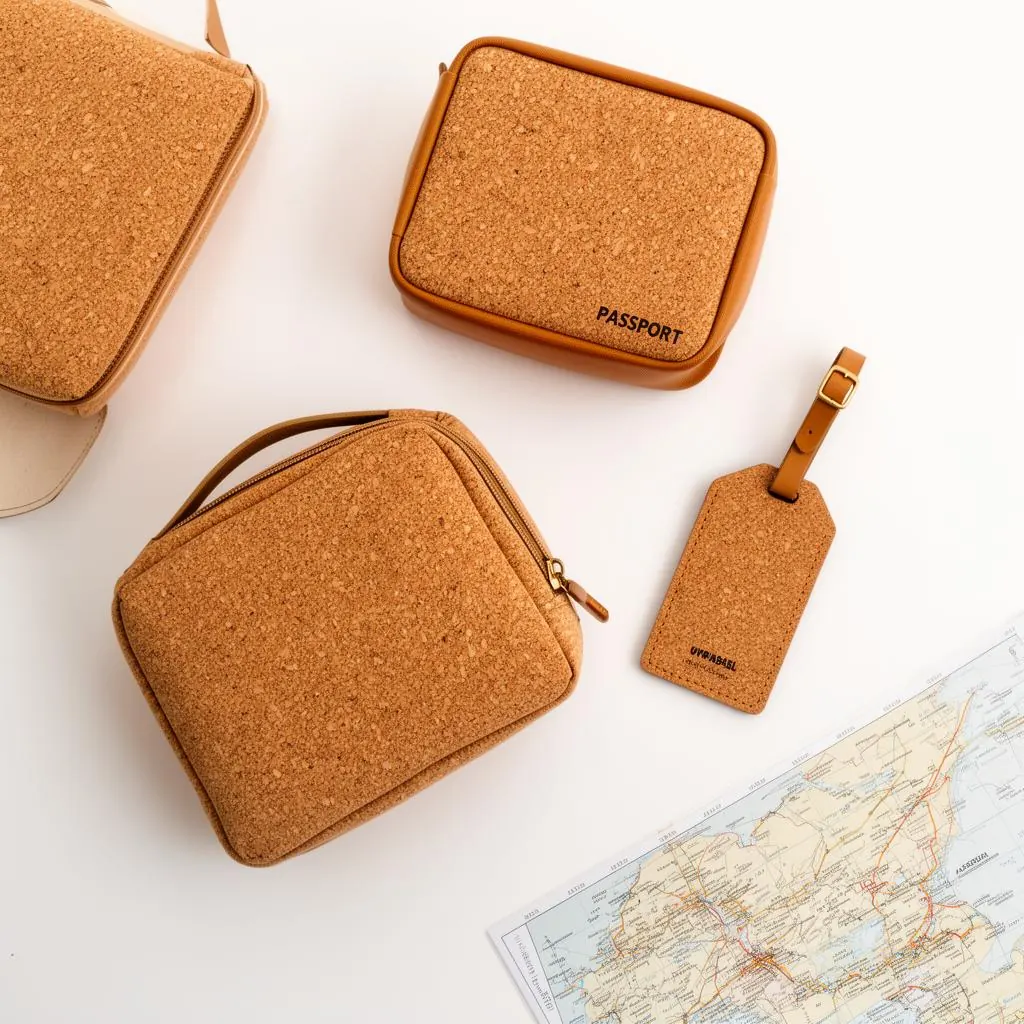 Kork accessories til rejsen